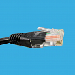 Патч Корд, A&P, APP001BK2, Cat.5, UTP, RJ-45, 2 м, Чёрный, Пол. пакет