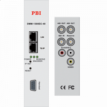 PBI DMM-1300EC-40 MPEG-2 Encoder IP