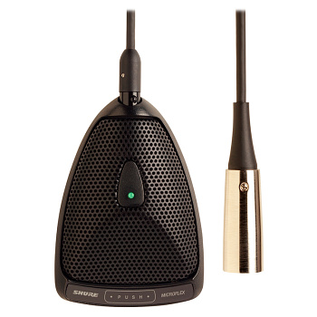 SHURE MX393/C плоский (поверхностный) конденсаторный кардиоидный микрофон