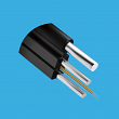 Кабель оптический FTTH DROP 1 волокно FTTH-SC-1-G.657.A1-FRP-0,9kN Black (1 км на барабане)