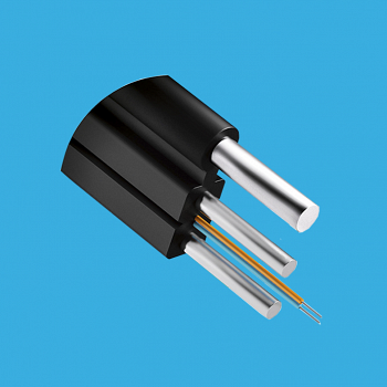 Кабель оптический FTTH DROP 1 волокно FTTH-SC-1-G.657.A1-FRP-0,9kN Black (1 км на барабане)