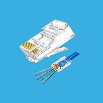 Коннектор телекоммуникационный сквозной Dahua, DH-PFM976-530-PT, RJ 45, Cat.5e, UTP