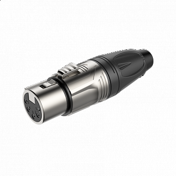 ROXTONE RX5F-NT Разъем cannon кабельный мама 5-ти контактный, цвет: серебро