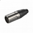 ROXTONE RX5M-NT Разъем cannon кабельный папа 5-ти контактный, цвет: серебро