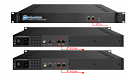 Модулятор IP-QAM SKTEL SMP100 Platform-3332  2xGbE IP-IN, MUX, SCRAMBLER, 32*RF DVB-C OUT