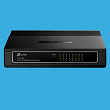 Коммутатор, TP-Link, TL-SF1016D, Настольный, неуправляемый, 16 портов 10/100M RJ45, Корпус пластик