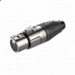 ROXTONE RX5F-NT Разъем cannon кабельный мама 5-ти контактный, цвет: серебро
