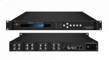 Аудиокодер на 8 стереопар MPEG1 L2 Dexin NDS3238