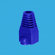 Бут (Колпачок) для защиты кабеля, SHIP, S902-Blue, Cat. 5е, UTP, Синий