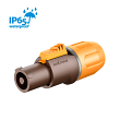 ROXTONE RAC3FCI-WP Brown Разъем кабельный типа powercon, пыле и влаго защищенный, 3-х контактный, "f