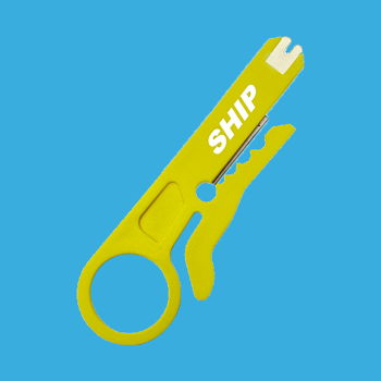 Инструмент для снятия изоляции и расшивки сетевого кабеля Ship G601 Стриппер