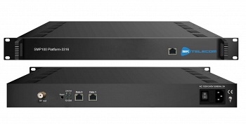Модулятор IP-QAM SKTEL SMP100 Platform-3316  2xGbE IP-IN, MUX, SCRAMBLER, 16*RF DVB-C OUT
